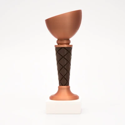 Fotografía real de Onyx, acabado bronce · Vista 1