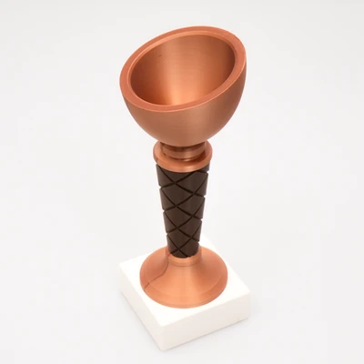 Fotografía real de Onyx, acabado bronce · Vista 4