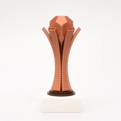 Fotografía real de Vertex, acabado bronce · Vista 1