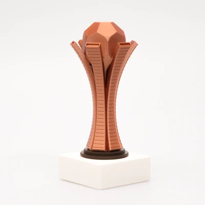 Fotografía real de Vertex, acabado bronce · Vista 2