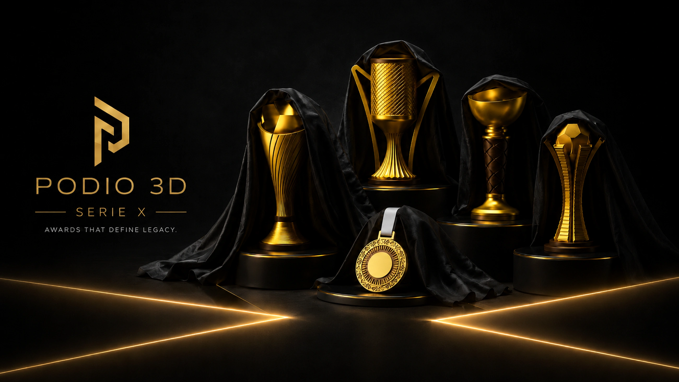 Colección de trofeos Helix, Nexus, Onyx y Vertex